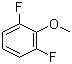 structure of CAS# 437-82-1, 2,6-Difluoroanisole