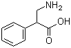 结构式 CAS# 4370-95-0, 3-氨基-2-苯基丙酸