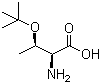 结构式 CAS# 4378-13-6, O-叔丁基-L-苏氨酸