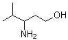 structure of CAS# 4379-15-1, 3-Amino-4-methyl-1-pentanol;(3-Hydroxy-1-isopropylpropyl)amine; beta-Leucinol