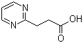 结构式 CAS# 439108-20-0, 3-嘧啶-2-基丙酸