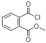 structure of CAS# 4397-55-1, Methyl 2-chloroformylbenzoate;Methyl phthaloyl chloride; Phthalic acid monochloride monomethyl ester; o-Carbomethoxybenzoyl chloride; o-Methoxycarbonylbenzoyl chloride