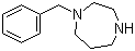结构式 CAS# 4410-12-2, 1-苄基-1,4-二氮杂环庚烷