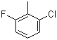2-Chloro-6-fluorotoluene molecular structure (CAS 443-83-4)