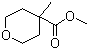 structure of CAS# 443912-70-7, 4-Methyltetrahydropyran-4-carboxylic acid methyl ester;Tetrahydro-4-methyl-2H-pyran-4-carboxylic acid methyl ester