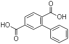 结构式 CAS# 4445-51-6, [1,1'-联苯]-2,5-二甲酸