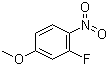 3-Fluoro-4-nitroanisole molecular structure (CAS 446-38-8)