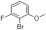 2-Bromo-3-fluoroanisole molecular structure (CAS 446-59-3)