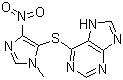 Azathioprine molecular structure (CAS 446-86-6)