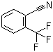 结构式 CAS# 447-60-9, 2-三氟甲基苯腈; 邻三氟甲基苯腈
