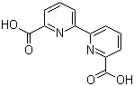 structure of CAS# 4479-74-7, [2,2'-Bipyridine]-6,6'-dicarboxylic acid;6,6'-Bipicolinic acid