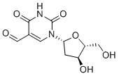 结构式 CAS# 4494-26-2, 5-甲酰基-2'-脱氧尿苷