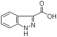 Indazole-3-carboxylic acid molecular structure (CAS 4498-67-3)
