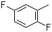 结构式 CAS# 452-67-5, 2,5-二氟甲苯