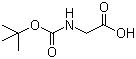 structure of CAS# 4530-20-5, Boc-Glycine;N-(tert-Butoxycarbonyl)glycine; Boc-Gly-OH