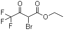 Ethyl 2-bromo-4,4,4-trifluoro-3-oxobutanoate molecular structure (CAS 4544-43-8)