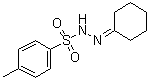 structure of CAS# 4545-18-0, Cyclohexanone tosylhydrazone;Cyclohexanone tolysulfonylhydrazone; Cyclohexanone tosylhydrazone; Cyclohexylidene p-toluenesulfonylhydrazone; NSC 126942; NSC 132020; NSC 132029; NSC 55901