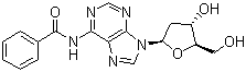N-Benzoyl-2'-deoxy-adenosine molecular structure (CAS 4546-72-9)