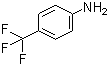 structure of CAS# 455-14-1, 4-Aminobenzotrifluoride;4-(Trifluoromethyl)aniline
