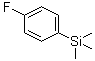 structure of CAS# 455-17-4, 4-Fluorophenyltrimethylsilane
