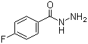 结构式 CAS# 456-06-4, 4-氟苯甲酰肼; 对氟苯甲酰肼