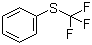 structure of CAS# 456-56-4, Trifluoromethylthiobenzene;Phenyl trifluoromethyl sulfide