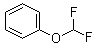 结构式 CAS# 458-92-4, 二氟甲氧基苯