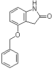 结构式 CAS# 458526-10-8, 1,3-二氢-4-(苯基甲氧基)-2H-吲哚-2-酮