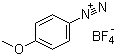 4-Methoxybenzenediazonium tetrafluoroborate molecular structure (CAS 459-64-3)