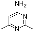 2,6-Dimethyl-4-pyrimidinamine molecular structure (CAS 461-98-3)