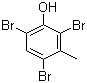 结构式 CAS# 4619-74-3, 2,4,6-三溴-3-甲基苯酚; 2,4,6-三溴间甲酚