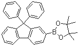 结构式 CAS# 462128-39-8, 9,9-二苯基-9H-芴-2-基硼酸频哪醇酯