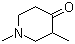 结构式 CAS# 4629-80-5, 1,3-二甲基-4-哌啶酮