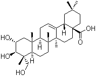 Arjunolic acid molecular structure (CAS 465-00-9)