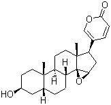 结构式 CAS# 465-39-4, 蟾力苏; 布福吉宁; 酯蟾毒配基
