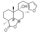 Marrubiin molecular structure (CAS 465-92-9)