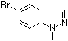 结构式 CAS# 465529-57-1, 5-溴-1-甲基-1H-吲唑