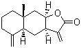 structure of CAS# 470-17-7, Isoalantolactone;(3aR,4aS,8aR,9aR)-8a-Methyl-3,5-dimethylene-decahydro-naphtho[2,3-b]furan-2-one
