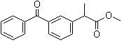结构式 CAS# 47087-07-0, 2-(3-苯甲酰基苯基)丙酸甲酯