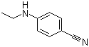 结构式 CAS# 4714-63-0, N-乙基-4-氰基苯胺
