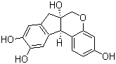 结构式 CAS# 474-07-7, 巴西苏木素