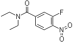 N,N-Diethyl-3-fluoro-4-nitrobenzamide molecular structure (CAS 474020-75-2)