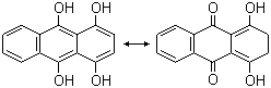 structure of CAS# 476-60-8, Anthracene-1,4,9,10-tetraol;1,4,9,10-Tetrahydroxy-anthracene; Leucoquinizarin