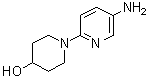 结构式 CAS# 476342-37-7, 1-(5-氨基-2-吡啶基)-4-哌啶醇