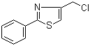 structure of CAS# 4771-31-7, 4-(Chloromethyl)-2-phenyl-1,3-thiazole