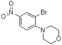 结构式 CAS# 477846-96-1, 4-(2-溴-4-硝基苯基)吗啉