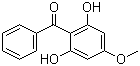 结构式 CAS# 479-21-0, 柯托苷; 2,6-二羟基-4-甲氧基二苯甲酮