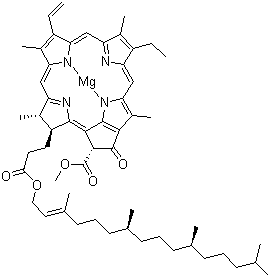 structure of CAS# 479-61-8, Chlorophyll a