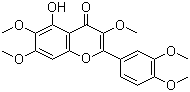 结构式 CAS# 479-90-3, 艾黄素