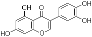 结构式 CAS# 480-23-9, 奥洛波尔; 3',4',5,7-四羟基异黄酮